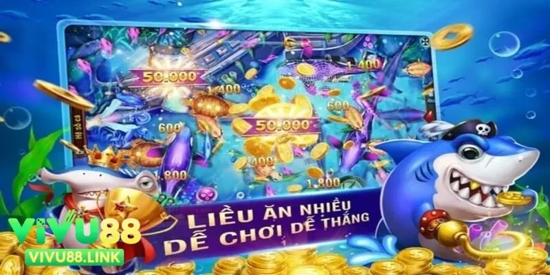 Cơ chế chơi bắn cá 5 sao đơn giản nhưng không kém phần thử thách