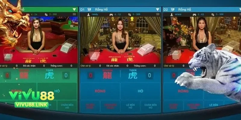 Game bài nhiều người chơi nhất 2022 - Rồng Hổ